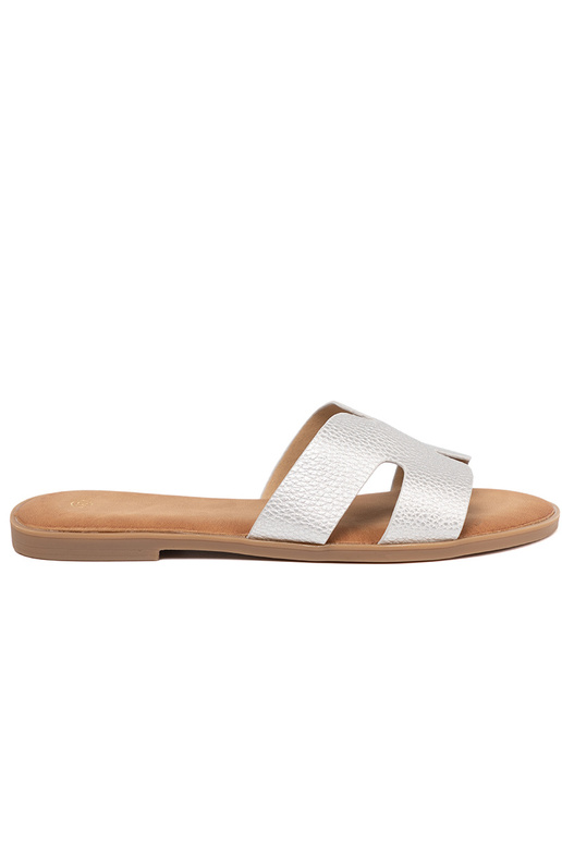 color plata Zapatillas mujer z Aycięciami color plata Zapatillas mujer z Aycięciami