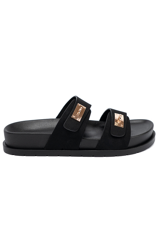 Zapatillas con una plataforma ze doradomi detalami Zapatillas con una plataforma ze doradomi detalami