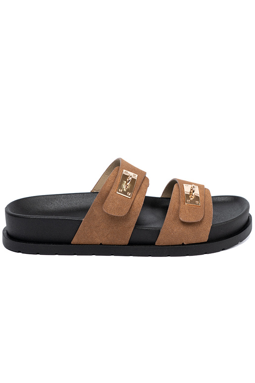 Jansnocolor marrón Zapatillas mujer ze doradomi AstaAkami