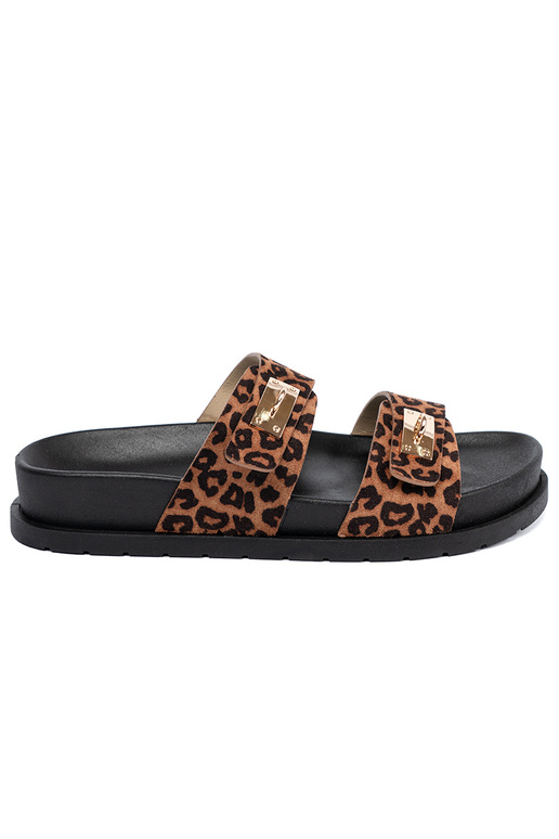 zapatillas de mujer estampado de leopardo