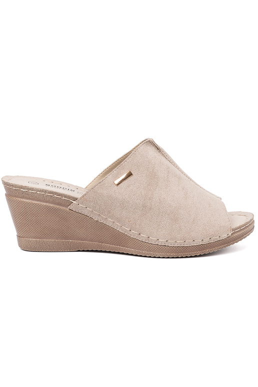 beige mujer Zapatillas con una plataforma beige mujer Zapatillas con una plataforma