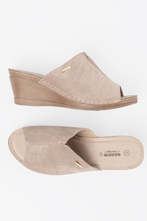 beige mujer Zapatillas con una plataforma beige mujer Zapatillas con una plataforma