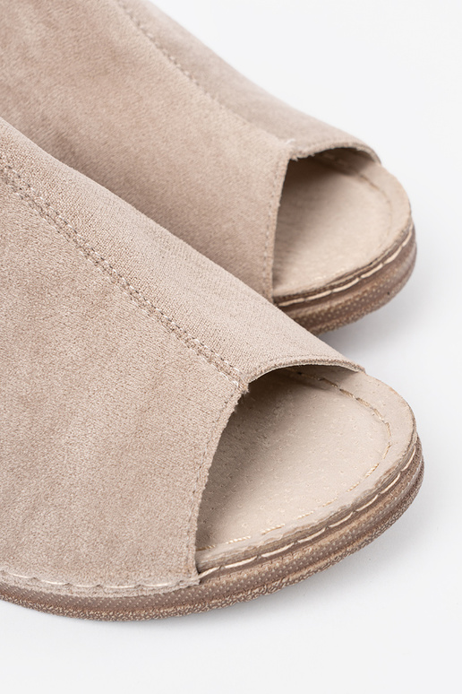 beige mujer Zapatillas con una plataforma beige mujer Zapatillas con una plataforma
