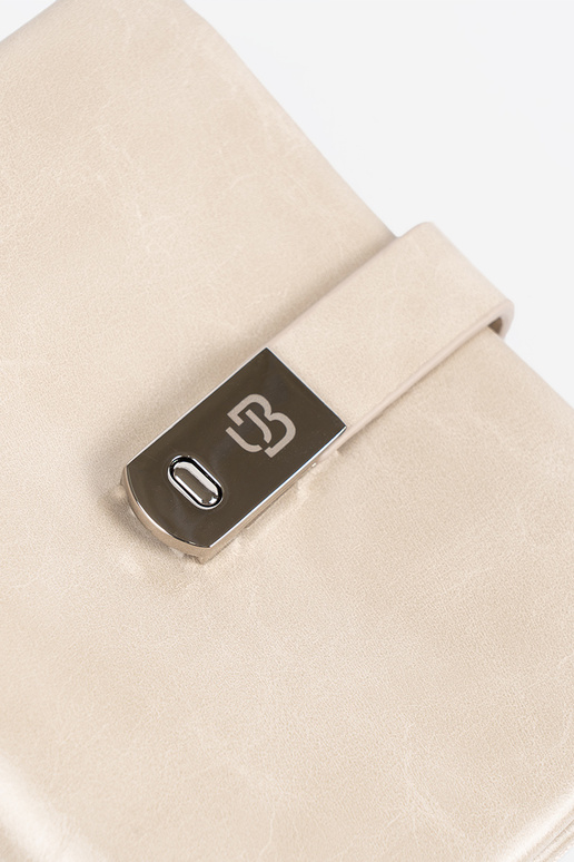 el color blanco elegancki Cartera de mujer