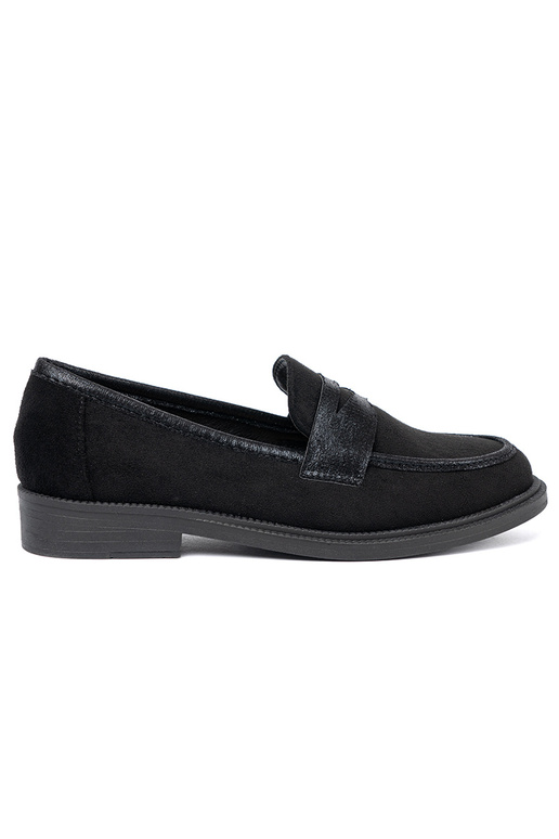 de color negro de gamuza mocasines de color negro de gamuza mocasines