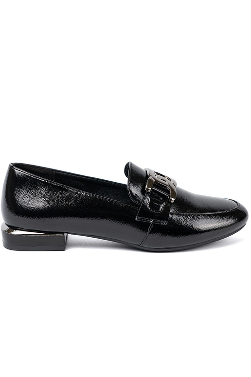 con efecto barniz mocasines con hebilla decorativa Sergio Leone con efecto barniz mocasines con hebilla decorativa Sergio Leone