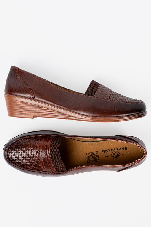 zapatos de mujer slip-on z fakturoAanym noskiem zapatos de mujer slip-on z fakturoAanym noskiem