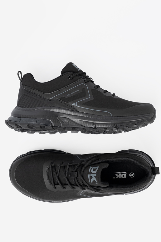 Estilo deportivo obuAie de color negro DK z technologią Aqua cáscara blanda