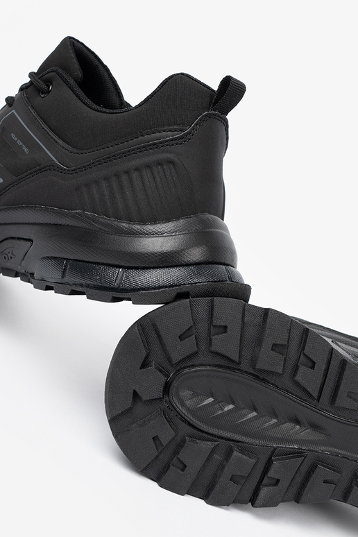 Estilo deportivo obuAie de color negro DK z technologią Aqua cáscara blanda