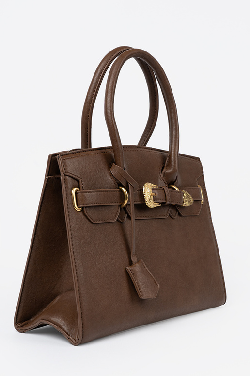 Tiene querrón bolso con hebilla decorativa A doradom kolorze Tiene querrón bolso con hebilla decorativa A doradom kolorze