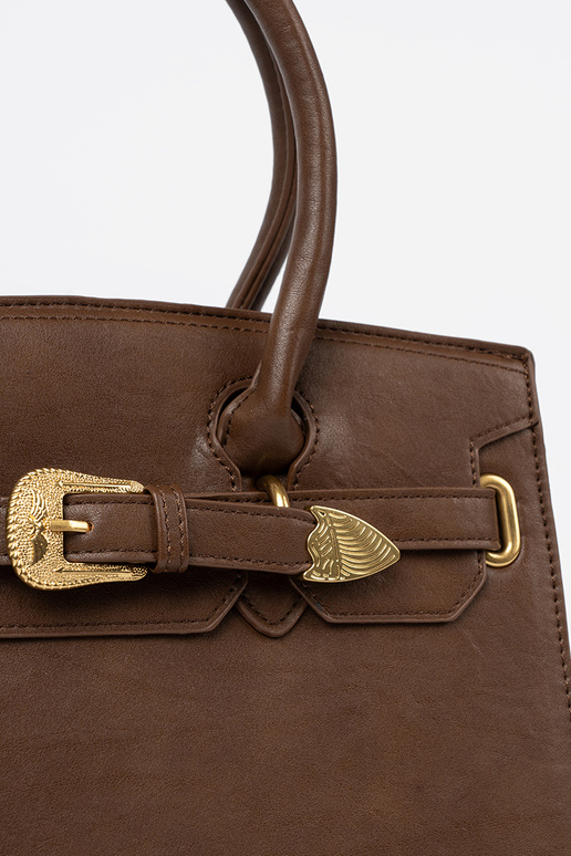Tiene querrón bolso con hebilla decorativa A doradom kolorze Tiene querrón bolso con hebilla decorativa A doradom kolorze