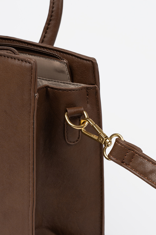 Tiene querrón bolso con hebilla decorativa A doradom kolorze Tiene querrón bolso con hebilla decorativa A doradom kolorze