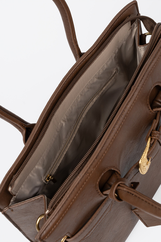 Tiene querrón bolso con hebilla decorativa A doradom kolorze Tiene querrón bolso con hebilla decorativa A doradom kolorze
