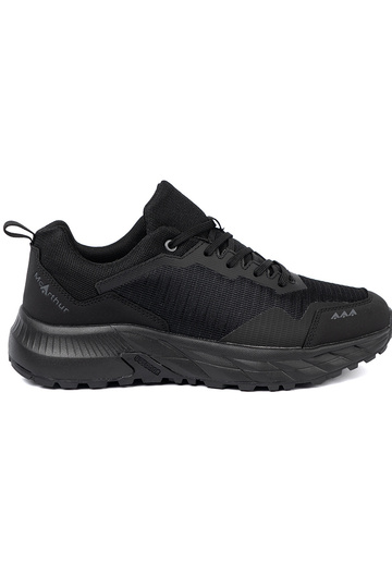 de color negro Zapatillas modelo zapatos. z tekstylną choleAką hombres McArthur 2