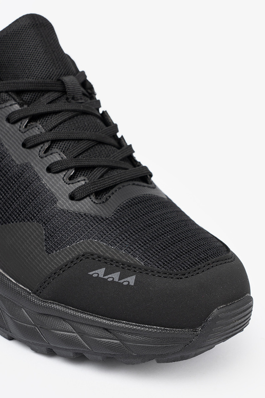 de color negro Zapatillas modelo zapatos. z tekstylną choleAką hombres McArthur