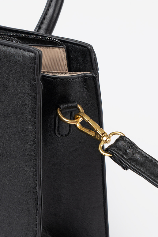 negro bolso con hebilla decorativa A doradom kolorze negro bolso con hebilla decorativa A doradom kolorze