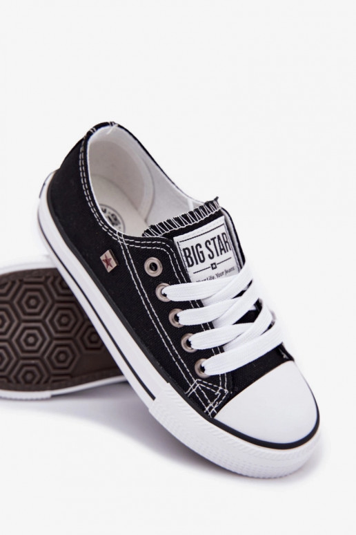 zapatos casuales Infantil Big Star FF374206 de color negro