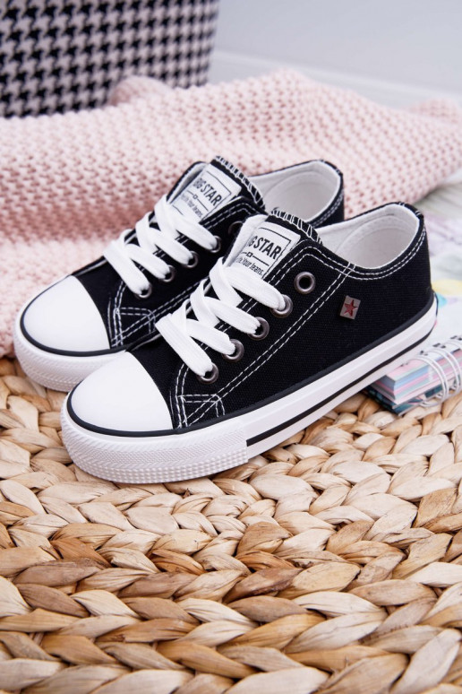 zapatos casuales Infantil Big Star FF374206 de color negro