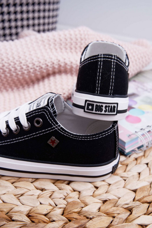 zapatos casuales Infantil Big Star FF374206 de color negro