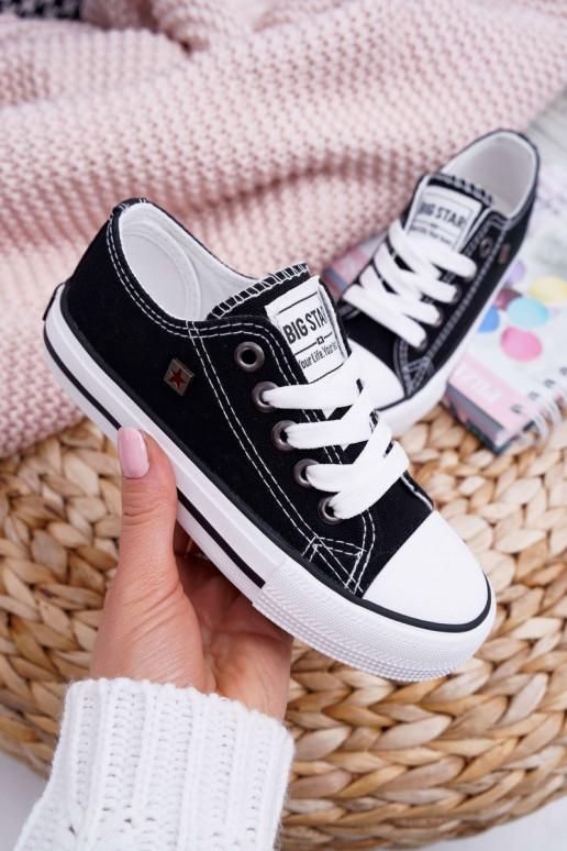 zapatos casuales Infantil Big Star FF374206 de color negro