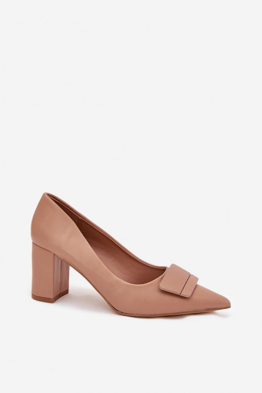Zapatos con tacones con adornos beige Celira Zapatos con tacones con adornos beige Celira