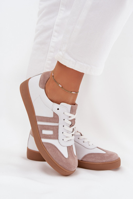 Piel Zapatillas modelo zapatos. Femenino Vinceza 79557 Blanco-beige Piel Zapatillas modelo zapatos. Femenino Vinceza 79557 Blanco-beige