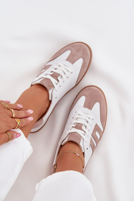 Piel Zapatillas modelo zapatos. Femenino Vinceza 79557 Blanco-beige Piel Zapatillas modelo zapatos. Femenino Vinceza 79557 Blanco-beige