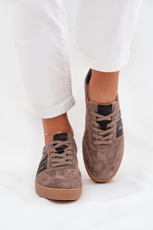 de gamuza Zapatillas modelo zapatos. Femenino Vinceza 79557 beige de gamuza Zapatillas modelo zapatos. Femenino Vinceza 79557 beige