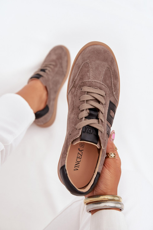 de gamuza Zapatillas modelo zapatos. Femenino Vinceza 79557 beige de gamuza Zapatillas modelo zapatos. Femenino Vinceza 79557 beige