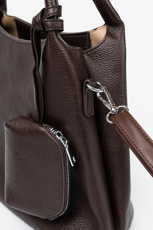 Elegante Tiene querrón bolso z kosmetyczką A środku