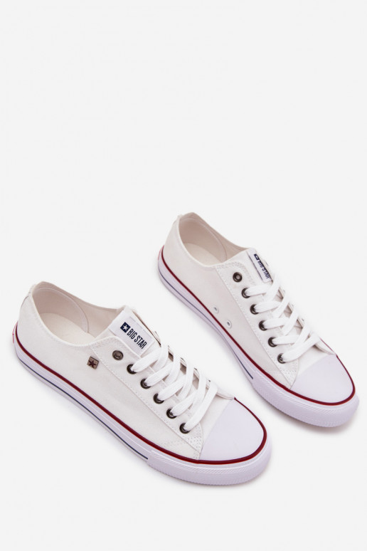 Zapatos casuales de hombre Bajo  Big Star DD174500 el color blanco