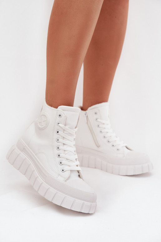 calentamiento zapatos de ocio con suela Femenino con una plataforma Cerrar el color blanco Sarira calentamiento zapatos de ocio con suela Femenino con una plataforma Cerrar el color blanco Sarira