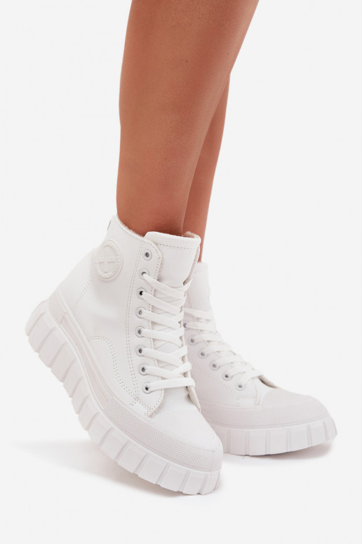 calentamiento zapatos de ocio con suela Femenino con una plataforma Cerrar el color blanco Sarira calentamiento zapatos de ocio con suela Femenino con una plataforma Cerrar el color blanco Sarira