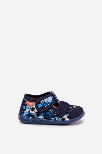Zapatillas Milami Infantil con sujetadores adhesivos EN Pelotas azul oscuro Reathiana 2