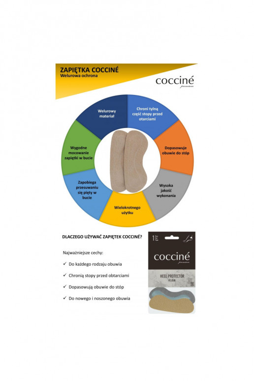 Coccine Zapiętki Heel Protector Coccine Zapiętki Heel Protector