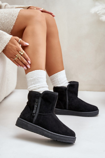 Botas de nieve Femenino Big Star OO274A163 de color negro