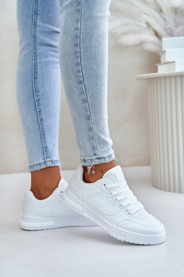 Zapatillas modelo zapatos. Femenino Big Star OO274A549 Hi-Poly System el color blanco