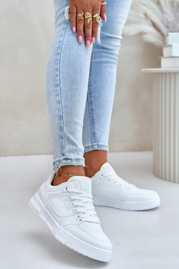 Zapatillas modelo zapatos. Femenino Big Star OO274A549 Hi-Poly System el color blanco 2