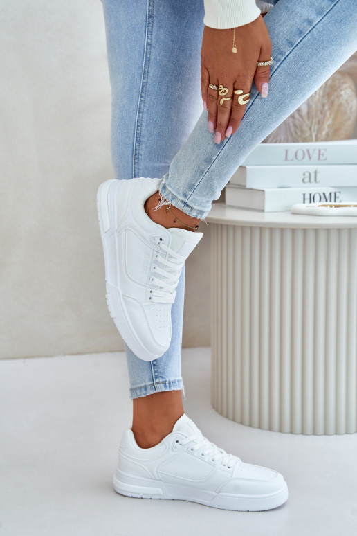 Zapatillas modelo zapatos. Femenino Big Star OO274A549 Hi-Poly System el color blanco