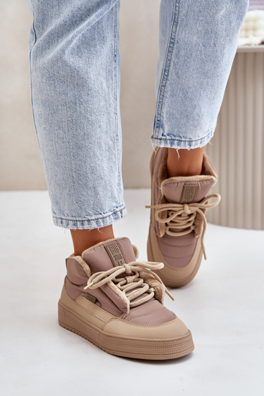 Botas de nieve Femenino Big Star OO274A532 beige Botas de nieve Femenino Big Star OO274A532 beige