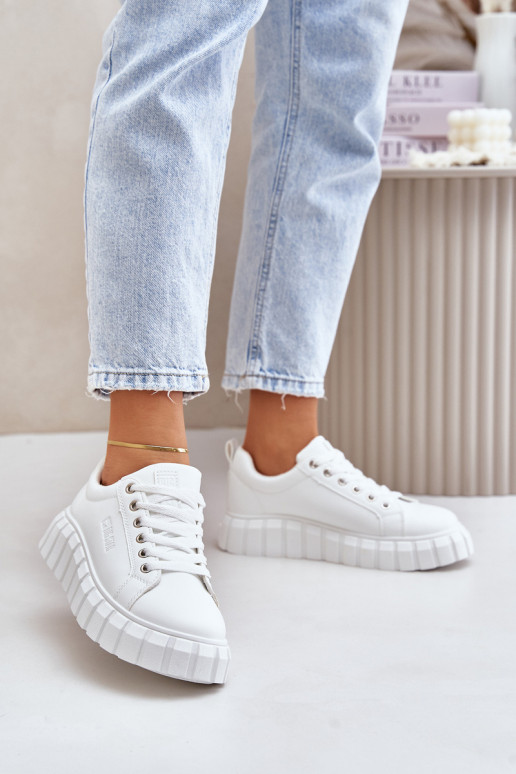 calentamiento Zapatillas modelo zapatos. Femenino Big Star MM274616 el color blanco calentamiento Zapatillas modelo zapatos. Femenino Big Star MM274616 el color blanco