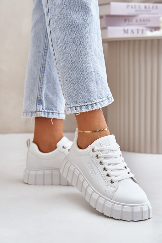 calentamiento Zapatillas modelo zapatos. Femenino Big Star MM274616 el color blanco calentamiento Zapatillas modelo zapatos. Femenino Big Star MM274616 el color blanco
