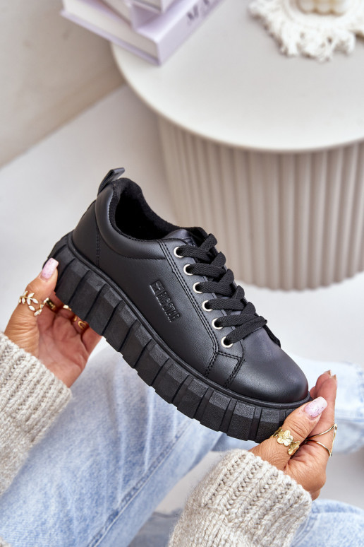calentamiento Zapatillas modelo zapatos. Femenino Big Star MM274617 de color negro calentamiento Zapatillas modelo zapatos. Femenino Big Star MM274617 de color negro