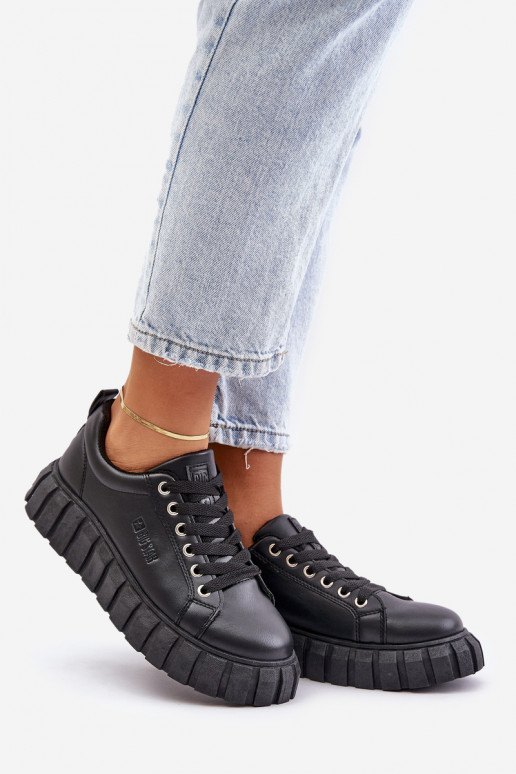calentamiento Zapatillas modelo zapatos. Femenino Big Star MM274617 de color negro calentamiento Zapatillas modelo zapatos. Femenino Big Star MM274617 de color negro