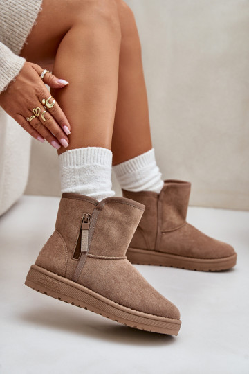 Botas de nieve Femenino Big Star OO274A165 beige 2
