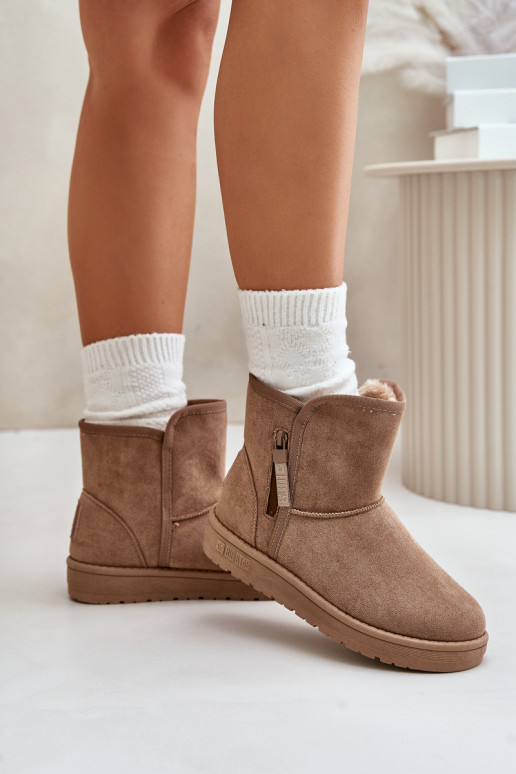 Botas de nieve Femenino Big Star OO274A165 beige