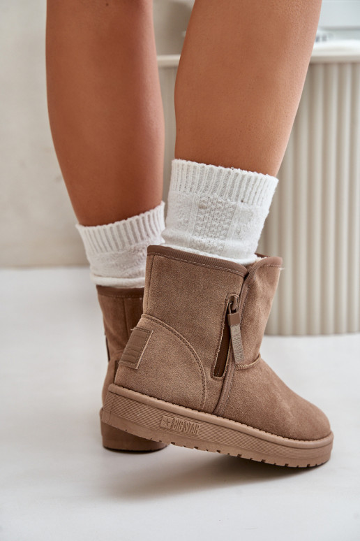 Botas de nieve Femenino Big Star OO274A165 beige