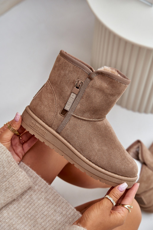 Botas de nieve Femenino Big Star OO274A165 beige