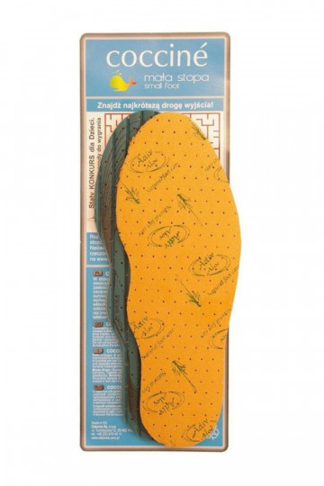 Plantillas para niños con aloe vera tamaño 19-35 Coccine