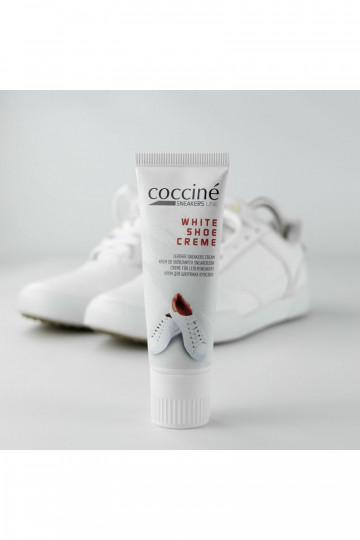 Crema nutritiva para el cuidado del calzado COCCINE WHITE SHOE CREAM 75ML 2